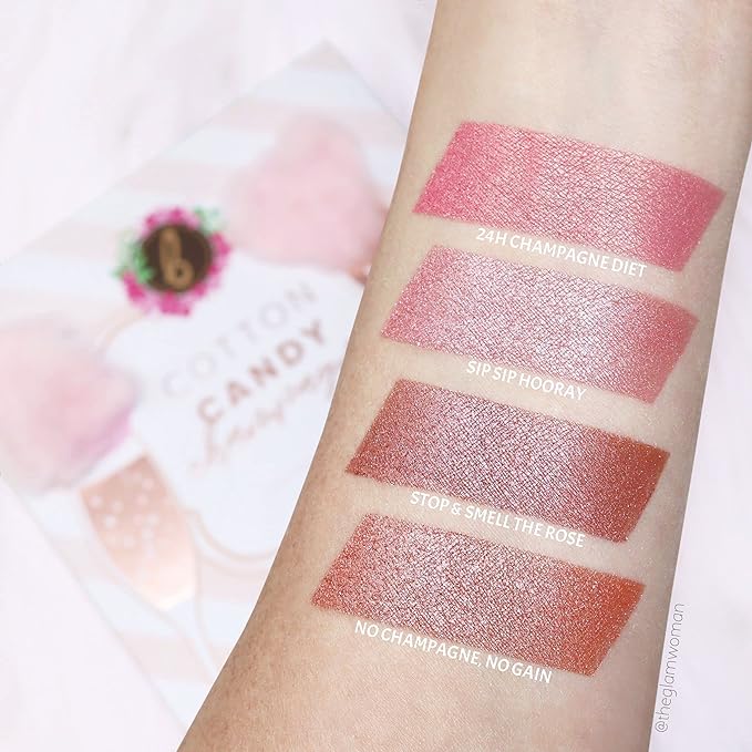 BEAUTY BAKERIE Cotton Candy Champagne Blushlighter Palette