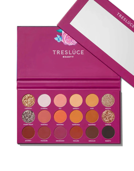 TRESLÚCE BEAUTY Midnight Deseos Shadow Palette