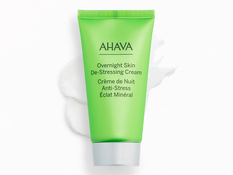 AHAVA Mineral Radiance Overnight De‑Stressing Cream Tube 50ML