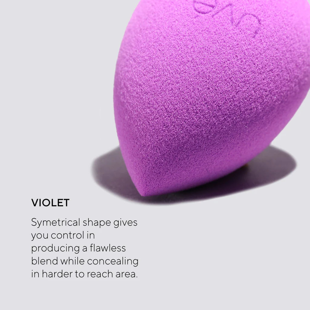 UVE Violet Antimicrobial Makeup Sponge