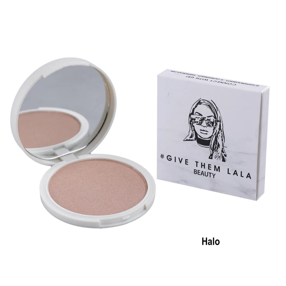 GIVE THEM LALA BEAUTY PRESSED HIGHLIGHTER tono HALO