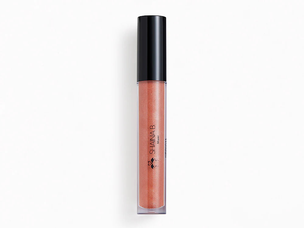 SHAINA B. MIAMI LIP GLOSS IN HEATWAVE