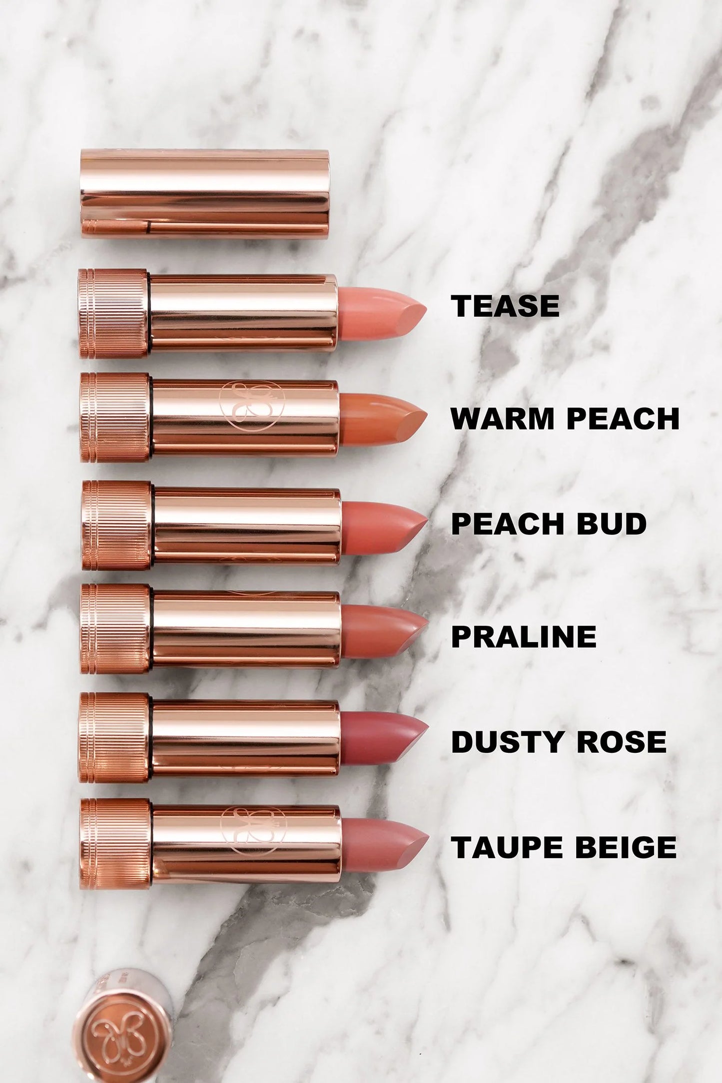 ANASTASIA BEVERLY HILLS SATIN Lipstick tono WARM PEACH