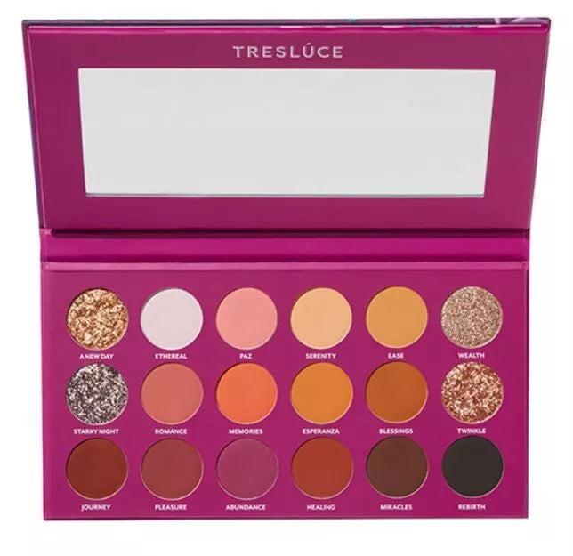 TRESLÚCE BEAUTY Midnight Deseos Shadow Palette