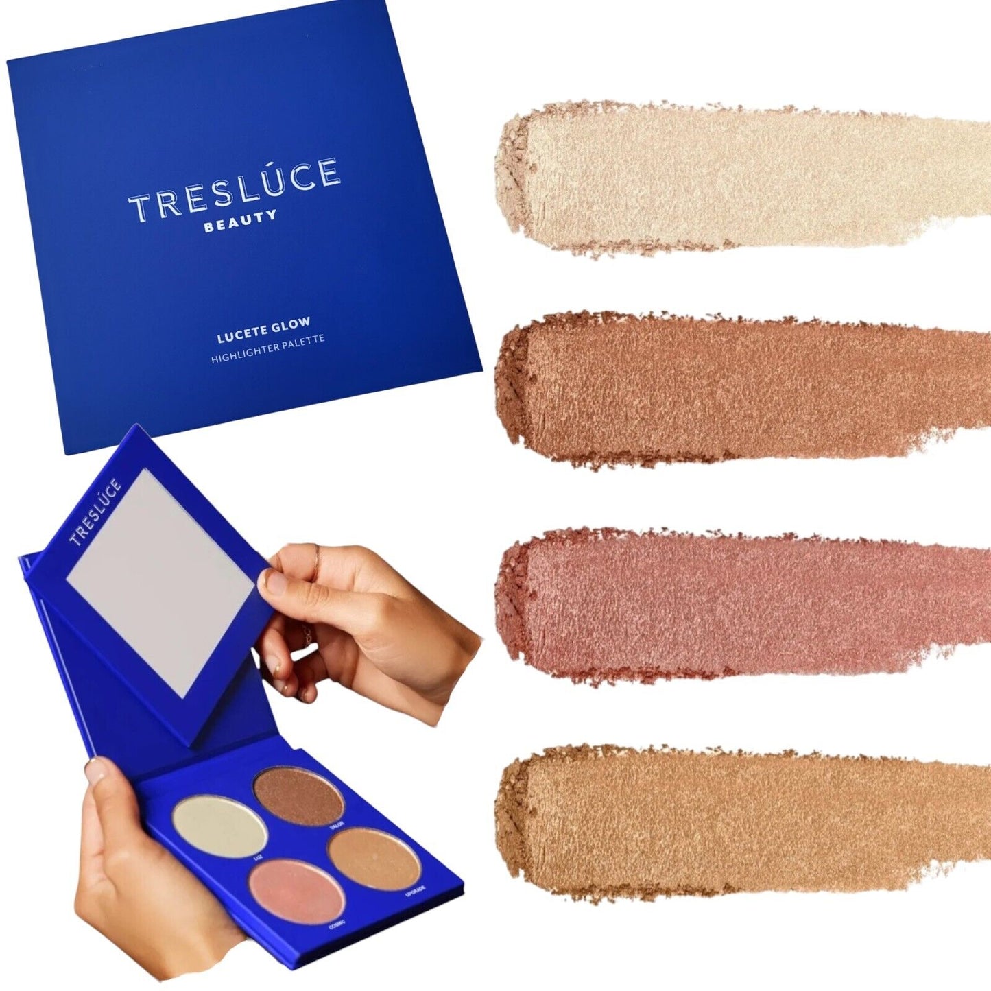 TRESLÚCE BEAUTY Lucete Glow Highlighter Palette