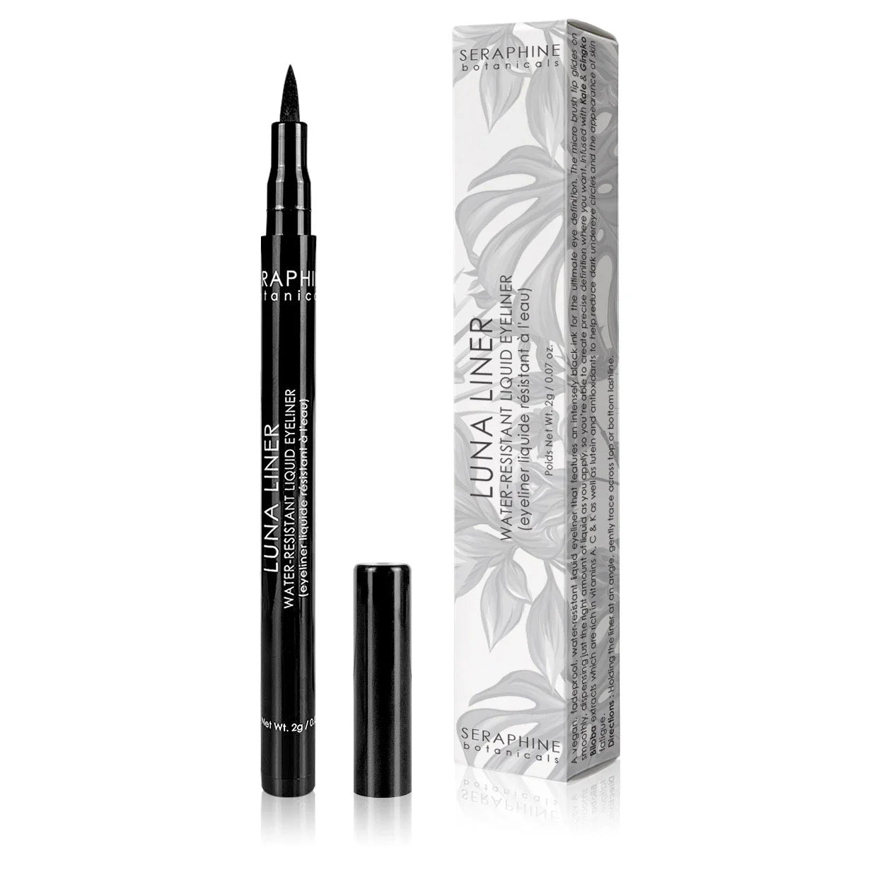 Seraphine Botanicals Luna Liner - Water-Resistant Liquid Eyeliner