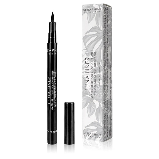 Seraphine Botanicals Luna Liner - Water-Resistant Liquid Eyeliner