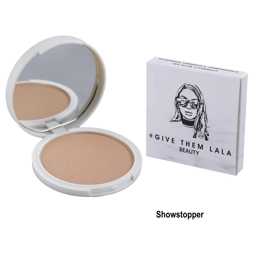 GIVE THEM LALA BEAUTY PRESSED HIGHLIGHTER tono SHOWSTOPPER